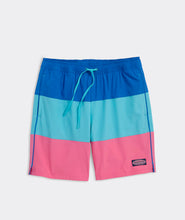 Load image into Gallery viewer, Vineyard Vines 7" Colorblock Piped Chappy Swim Trunks