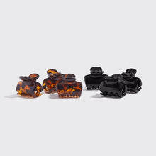 Load image into Gallery viewer, Kitsch Recycled Plastic Medium Puffy Claw Clips 2pc Set