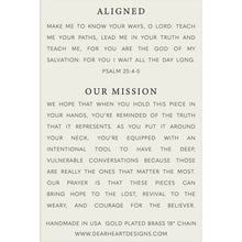 Load image into Gallery viewer, Dear Heart Aligned Necklace