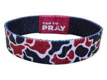 Load image into Gallery viewer, Versible Tap To Pray Wristbands-Team in Maroon & Black