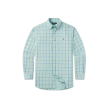 Load image into Gallery viewer, Southern Marsh Palmer Performance Dress Shirt Antigua Blue & Lilac