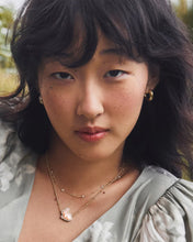 Load image into Gallery viewer, Kendra Scott Bunny Gold Taupe MOP Short Pendant Necklace