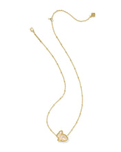 Load image into Gallery viewer, Kendra Scott Bunny Gold Taupe MOP Short Pendant Necklace