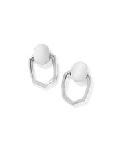 Load image into Gallery viewer, Kendra Scott Kaia Silver Open Frame Earring