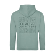 Load image into Gallery viewer, Local Girl Brushwood Hoodie in Field & Forest