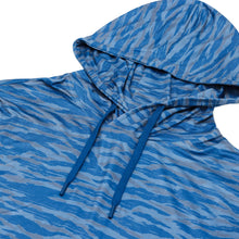 Load image into Gallery viewer, Burlebo Men's Performance Hoodie in Tiger Stripe Camo