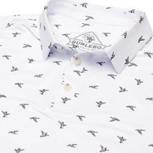 Load image into Gallery viewer, Burlebo Performance Polo in Ducks Flying In