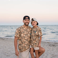 Load image into Gallery viewer, Burlebo Pintail Camo Jumping Trout SS Tee