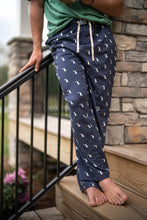 Load image into Gallery viewer, Local Boy Pajama Pants in Navy Dog & Moon