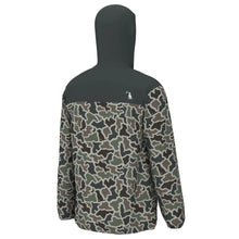 Load image into Gallery viewer, Local Boy Rain Jacket in Dark Slate Dog & Moon