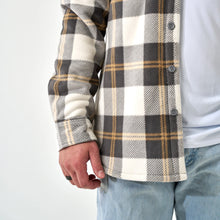 Load image into Gallery viewer, Burlebo Men's Shacket in Coyote Plaid