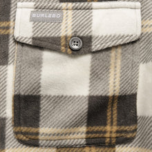Load image into Gallery viewer, Burlebo Men's Shacket in Coyote Plaid
