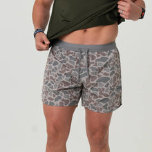 Load image into Gallery viewer, Burlebo Training Shorts in Classic Deer Camo
