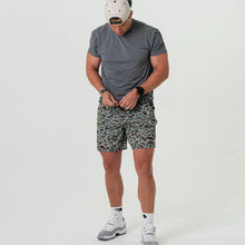 Load image into Gallery viewer, Burlebo 7" Athletic Shorts in Retro Duck Camo