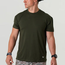 Load image into Gallery viewer, Burlebo Go To SS Tee in Mallard Green