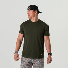 Load image into Gallery viewer, Burlebo Go To SS Tee in Mallard Green