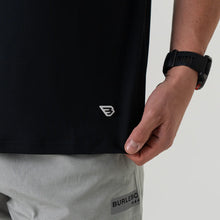 Load image into Gallery viewer, Burlebo Go To SS Tee in Midnight Black