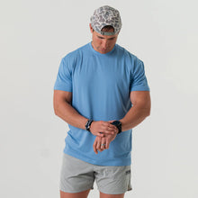 Load image into Gallery viewer, Burlebo Go To SS Tee in Steel Blue