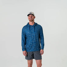 Load image into Gallery viewer, Burlebo Men's Performance Hoodie in Tiger Stripe Camo