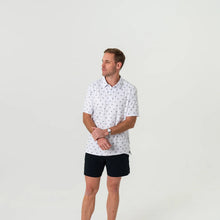 Load image into Gallery viewer, Burlebo Performance Polo in Ducks Flying In