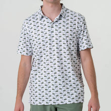 Load image into Gallery viewer, Burlebo Performance Polo in Tap It In