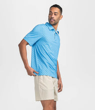 Load image into Gallery viewer, Southern Shirt Men's Sapphire Spring Printed Polo
