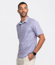 Load image into Gallery viewer, Southern Shirt Co. Men's Grayton Heather Polo Heather Lavender