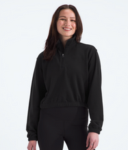 Load image into Gallery viewer, The North Face Women's Better Terry 1/2 Zip Pullover in TNF Black