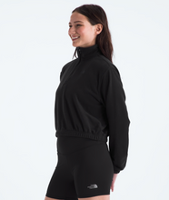 Load image into Gallery viewer, The North Face Women's Better Terry 1/2 Zip Pullover in TNF Black