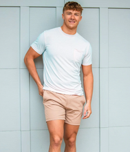 Load image into Gallery viewer, Southern Shirt Men's Max Comfort Pocket Tee Aqua Splash