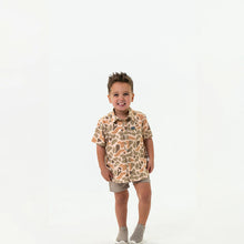 Load image into Gallery viewer, Burlebo Youth Performance Button Up in Venado Camo