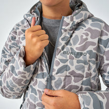 Load image into Gallery viewer, Burlebo Toddler Puffer Jacket in Classic Deer Camo