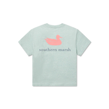 Load image into Gallery viewer, Southern Marsh Youth Southern Classics Comfort SS Tee in Washed Honeydew