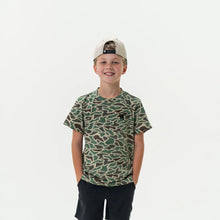 Load image into Gallery viewer, Burlebo Youth Retro Duck Camo Burlebo Duck SS Tee