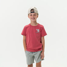 Load image into Gallery viewer, Burlebo Youth Flying B White Camo SS Tee