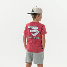 Load image into Gallery viewer, Burlebo Youth Flying B White Camo SS Tee