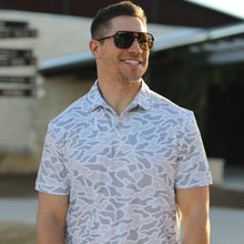Load image into Gallery viewer, Burlebo Performance Polo in White Camo