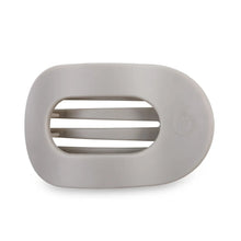 Load image into Gallery viewer, Teleties Small Flat Round Clip Silver Flames
