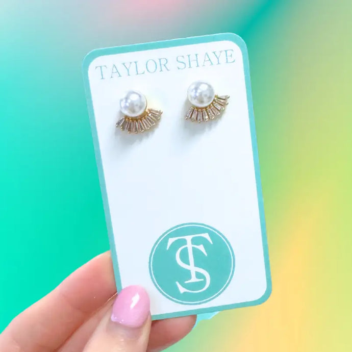 Taylor Shaye Palloma Pearl Stud