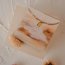 Load image into Gallery viewer, Pray Big Mini Tag Necklace