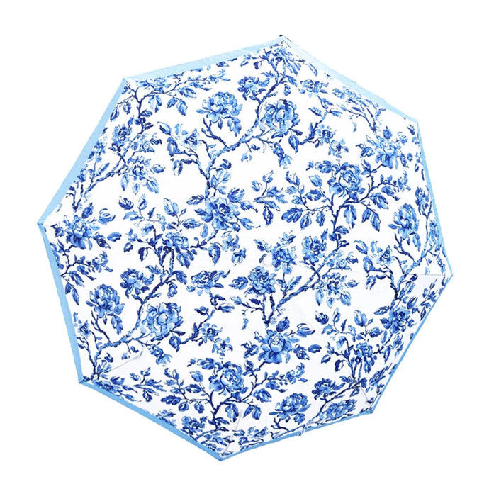 Lulu Mac Umbrella- Blue Floral