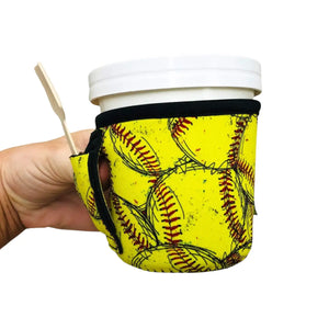 Softball Pint Size Ice Cream Handler