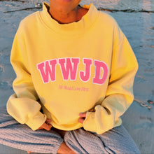 Load image into Gallery viewer, WWJD-He Would Love First Mockneck in Yellow