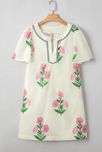 Load image into Gallery viewer, Playing It Cool Floral Print Mini Dress