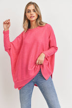 Load image into Gallery viewer, What More Can I Say Oversized Sweater Hot Pink