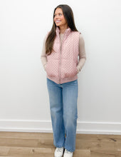 Load image into Gallery viewer, Say I Do Polka Dot Puffer Vest