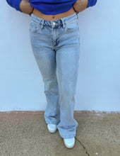 Load image into Gallery viewer, Came Here for Love Low Rise Flare Jeans