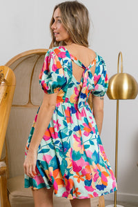 Spin You Around Floral Dress