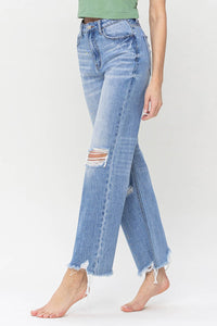 Watch It Burn 90's Vintage Super High Rise Flare Jeans