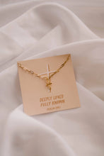 Load image into Gallery viewer, Deeply Loved Fully Known Charm Necklace